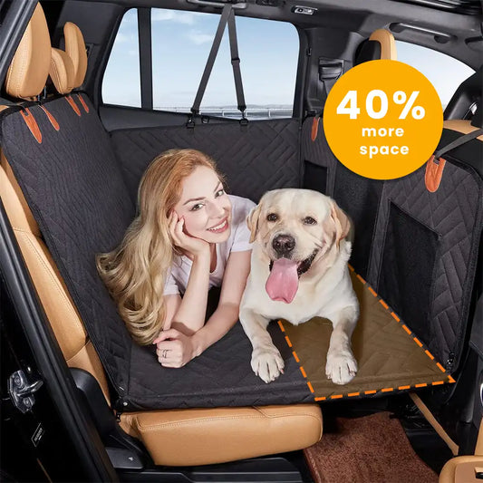 Dog Car Seat Cover With Hard Bottom